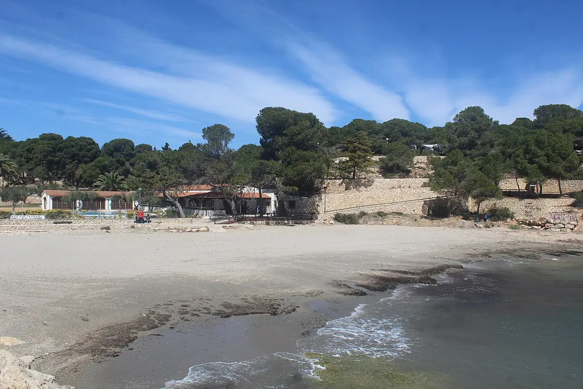 Vista de Cala Pixavaques hacia el sur